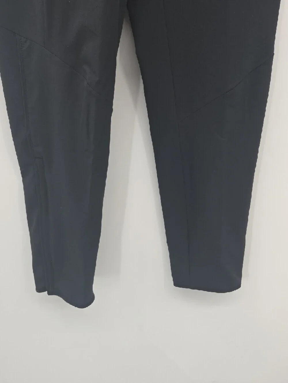 Nike Black Mens Lightweight Track Pants with White Swoosh
